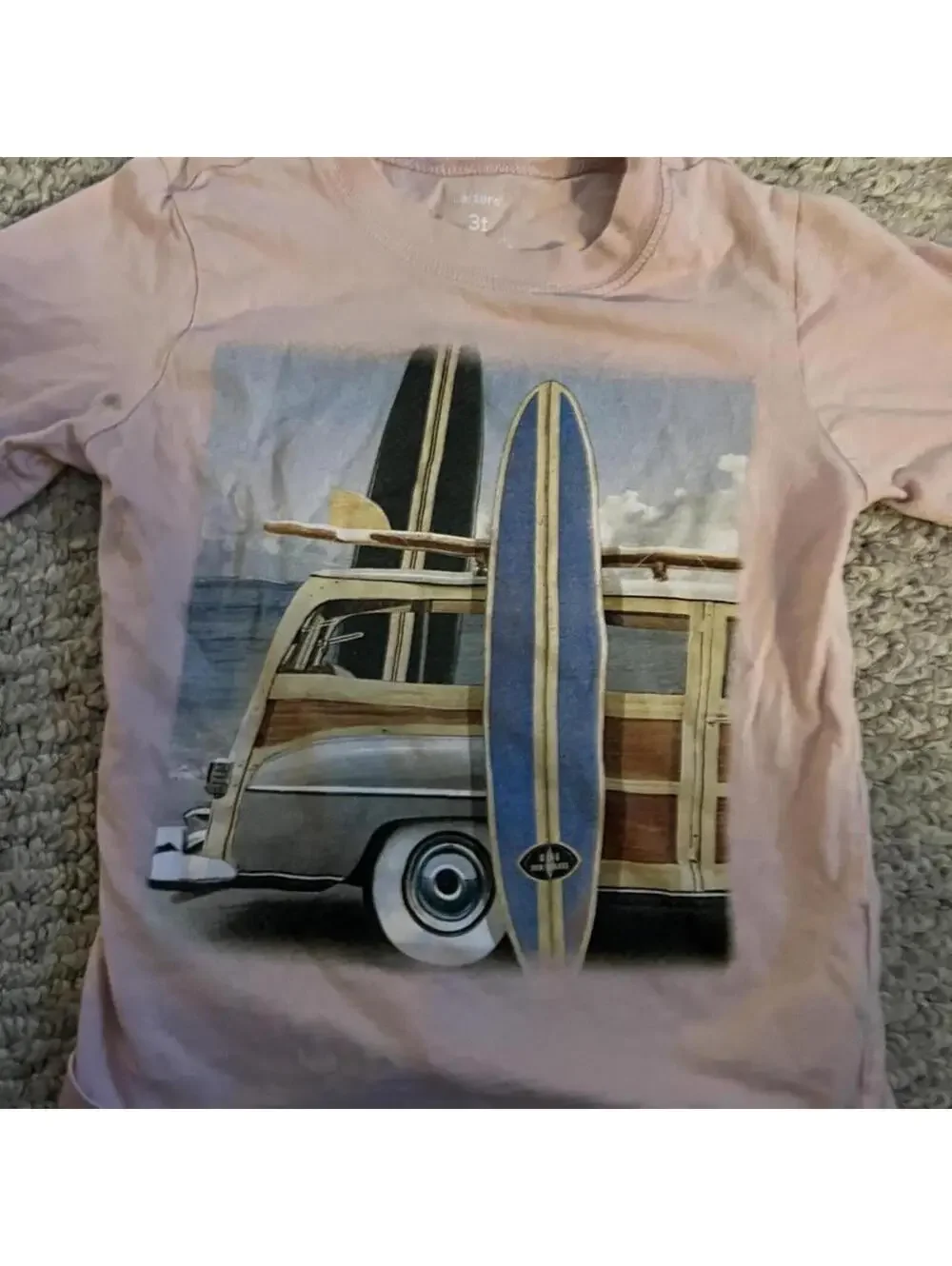 Carter's Kid's Pink and Multi Tshirt